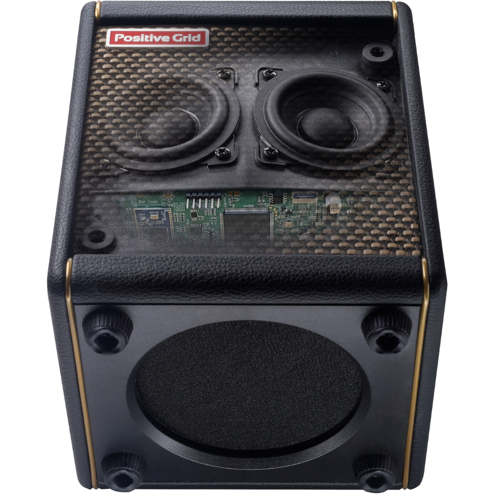 Positive Grid Spark Mini Black ギターアンプ コンボ 構造イメージ画像