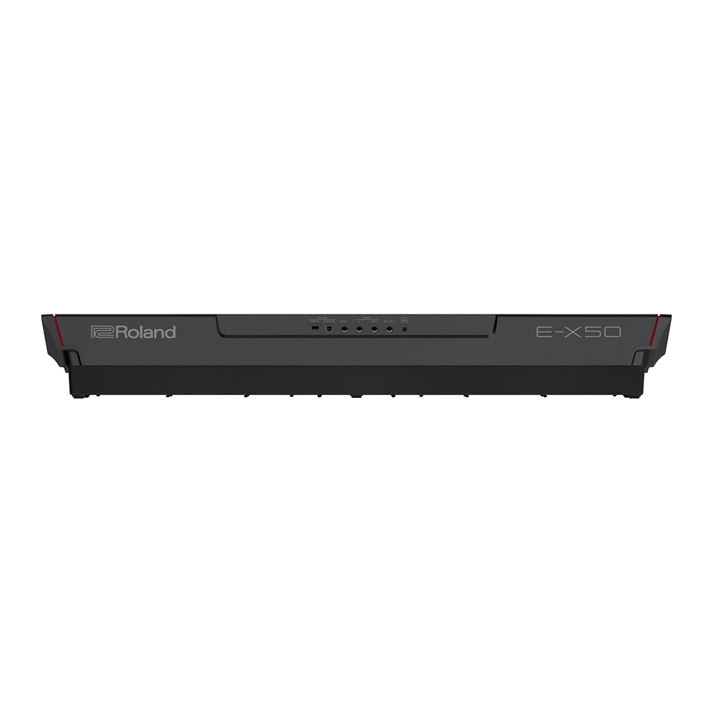 ROLAND E-X50 Arranger Keyboard アレンジャーキーボード 背面画像 入出力端子部画像