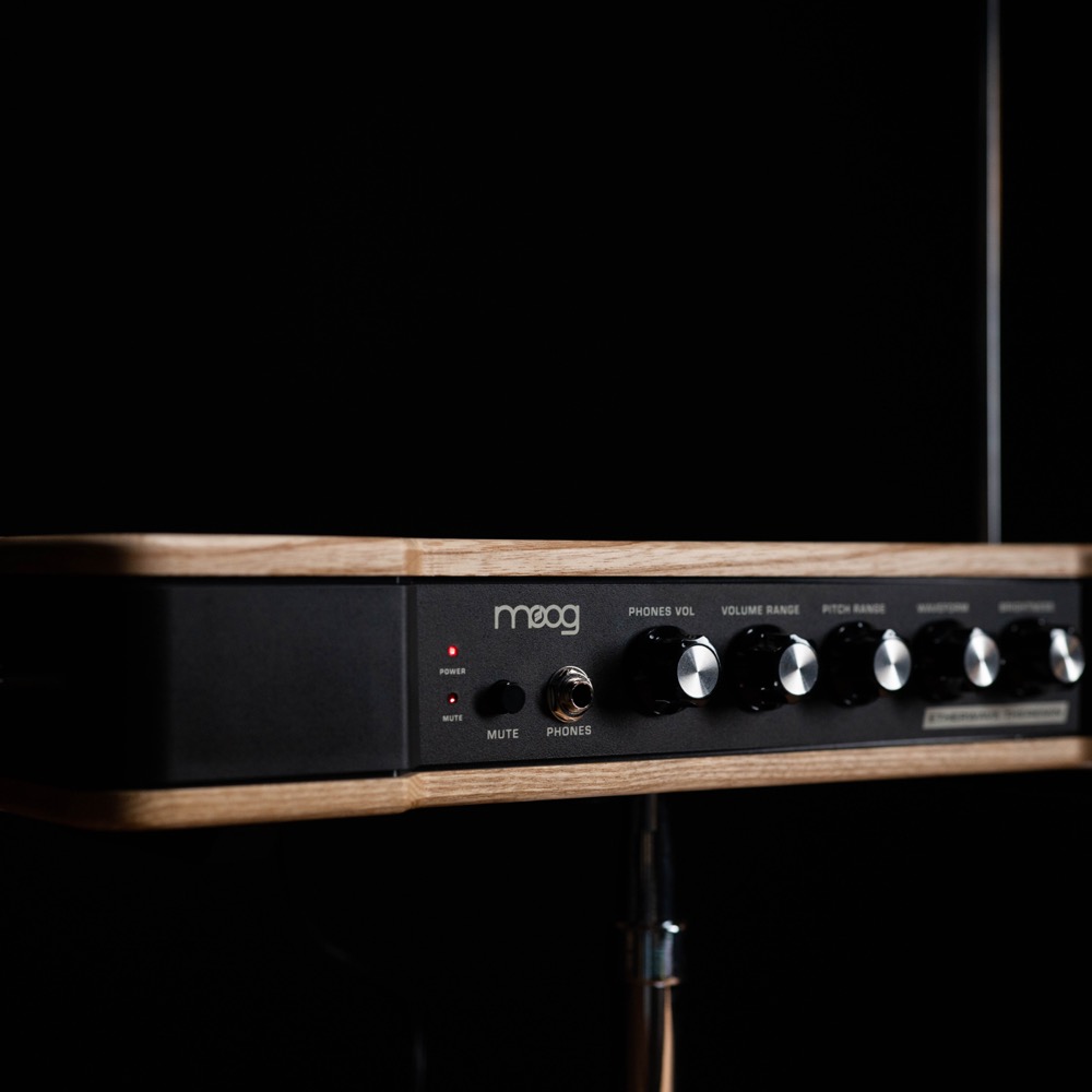 moog Etherwave Theremin モーグ テルミン 前面パネル拡大画像