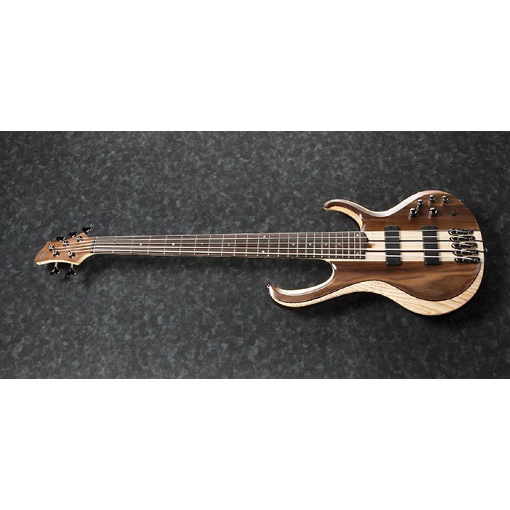 IBANEZ BTB745-NTL 5弦エレキベース 斜めアングル画像
