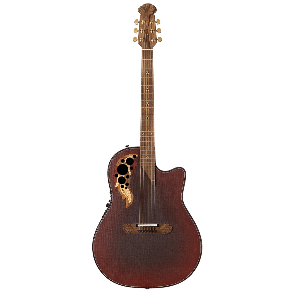OVATION 2087GT-2 Adamas I GT Cutaway Deep Contour Reverse Red Burst エレクトリックアコースティックギター