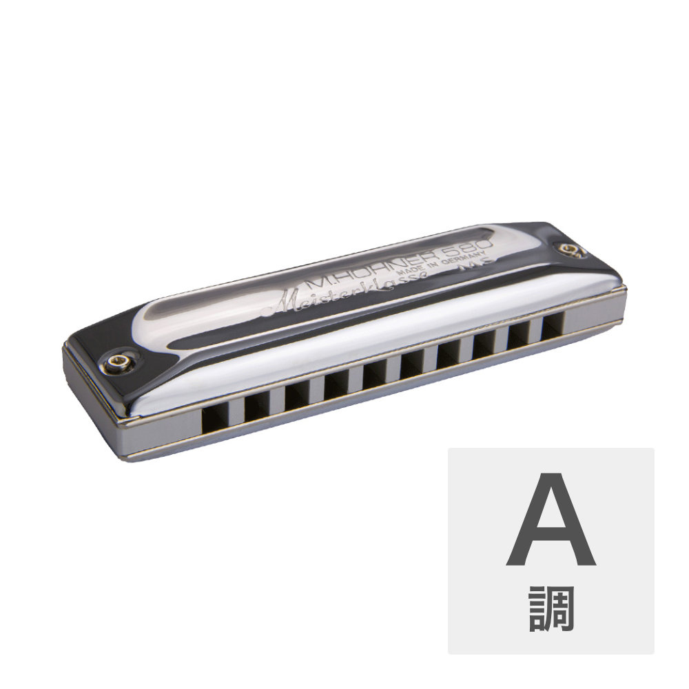 HOHNER Meister Klasse MS 580/20 A 10ホールハーモニカ