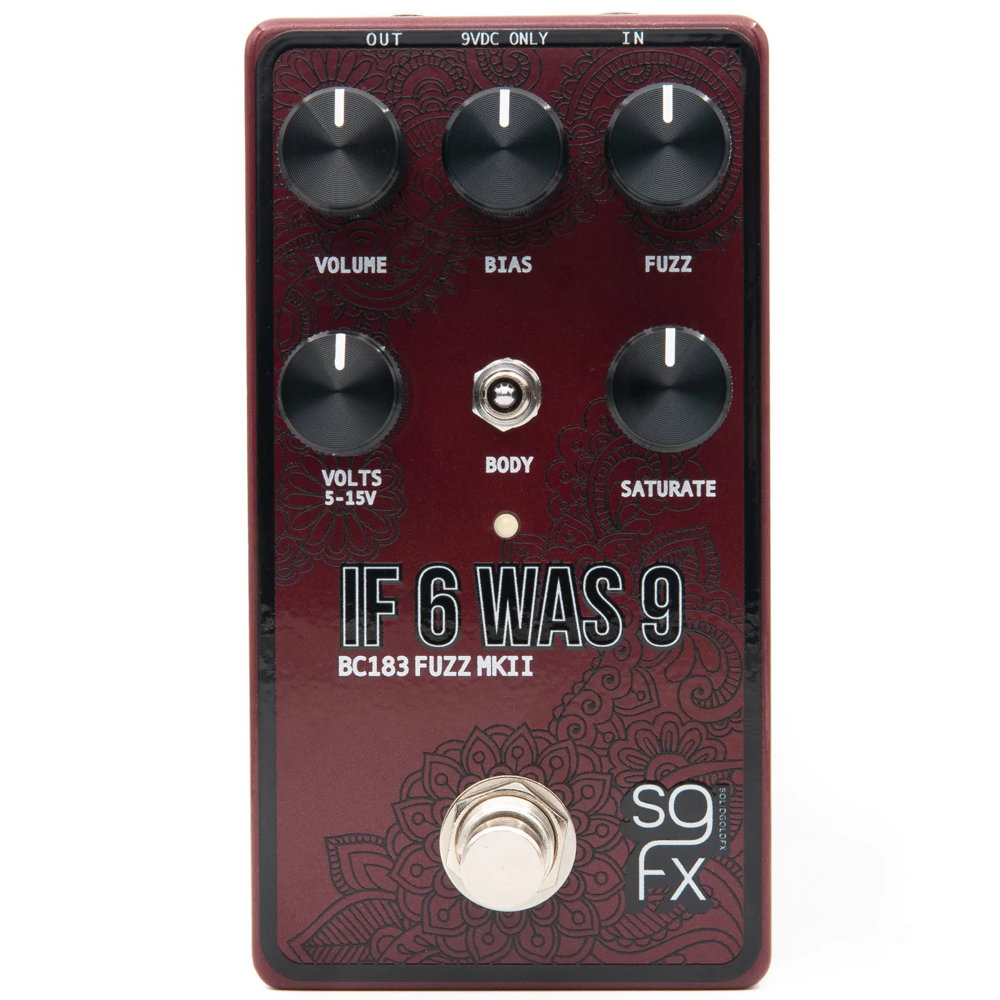 SolidGoldFX IF 6 WAS 9 BC183 MKII Fuzz ファズ ギターエフェクター