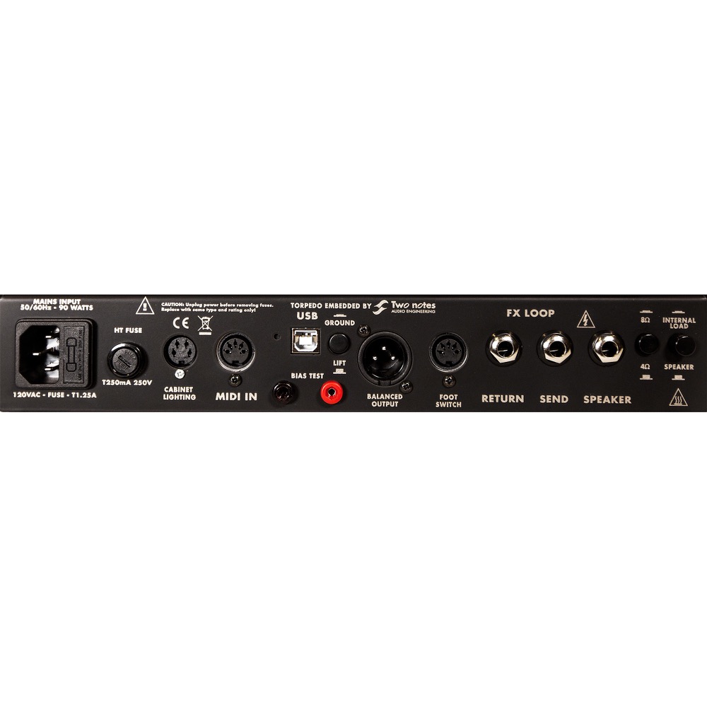 Revv Amplification G20 ギターアンプヘッド バックパネル