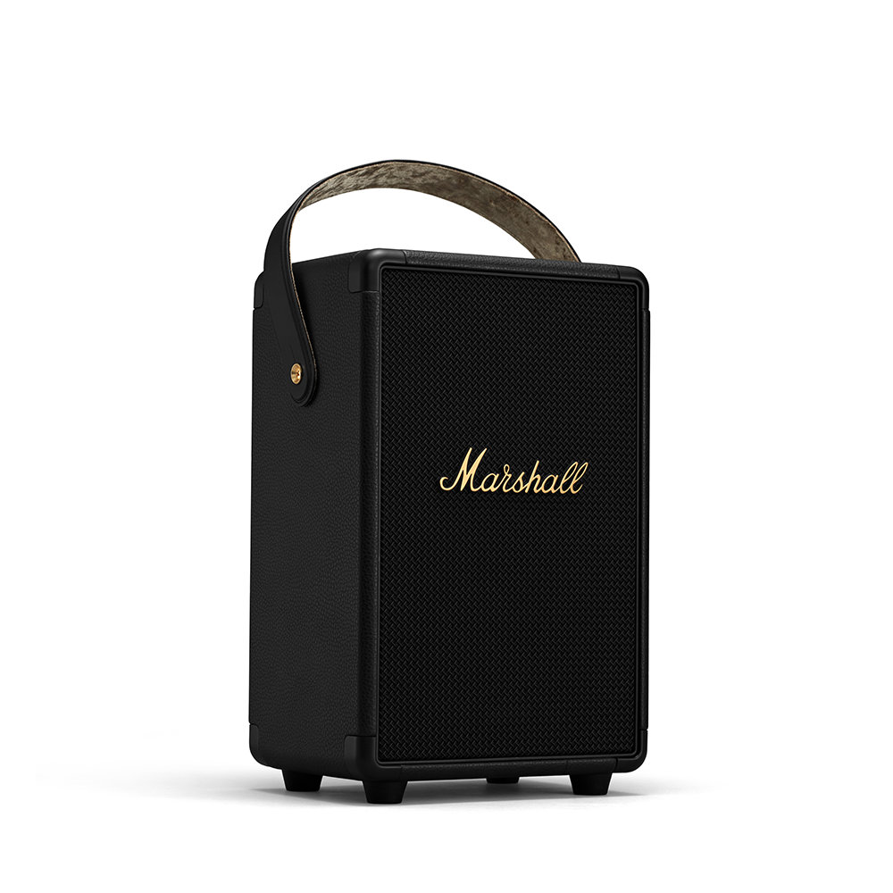 MARSHALL Tufton Black & Brass ワイヤレススピーカー 全体像