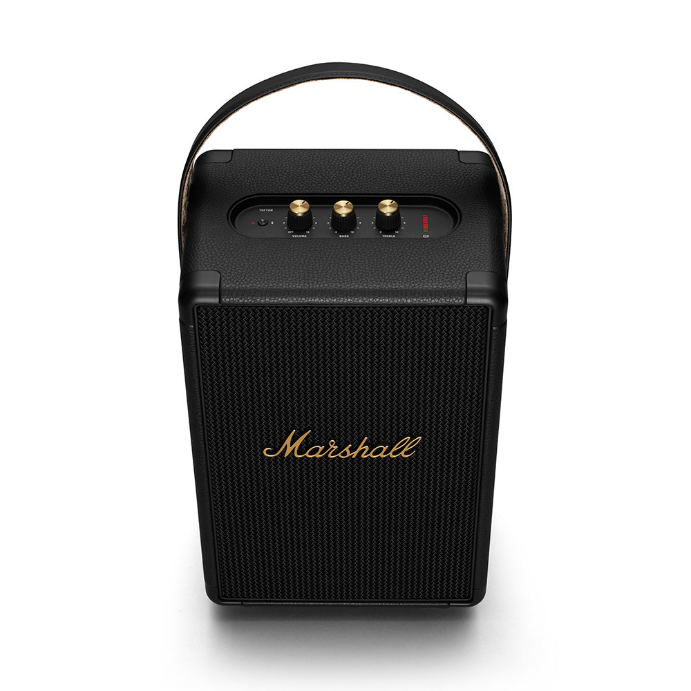 MARSHALL Tufton Black & Brass ワイヤレススピーカー 全体像