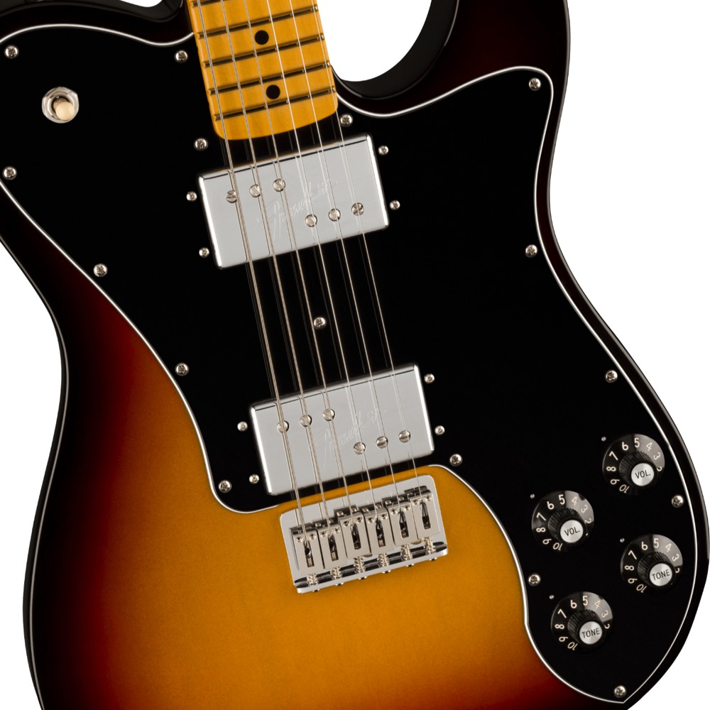 Fender American Vintage II 1975 Telecaster Deluxe MN WT3TB エレキギター ボディアップ画像