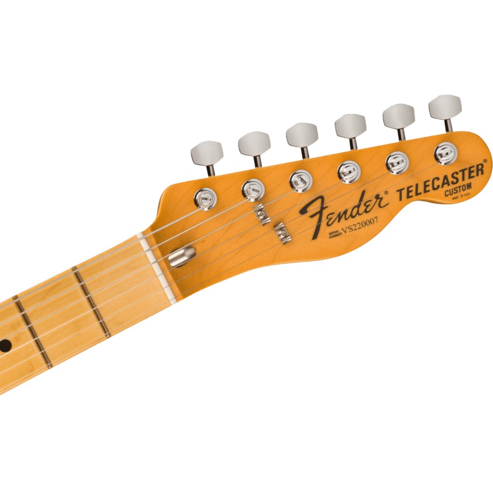 Fender American Vintage II 1977 Telecaster Custom MN Wine エレキギター ヘッド画像