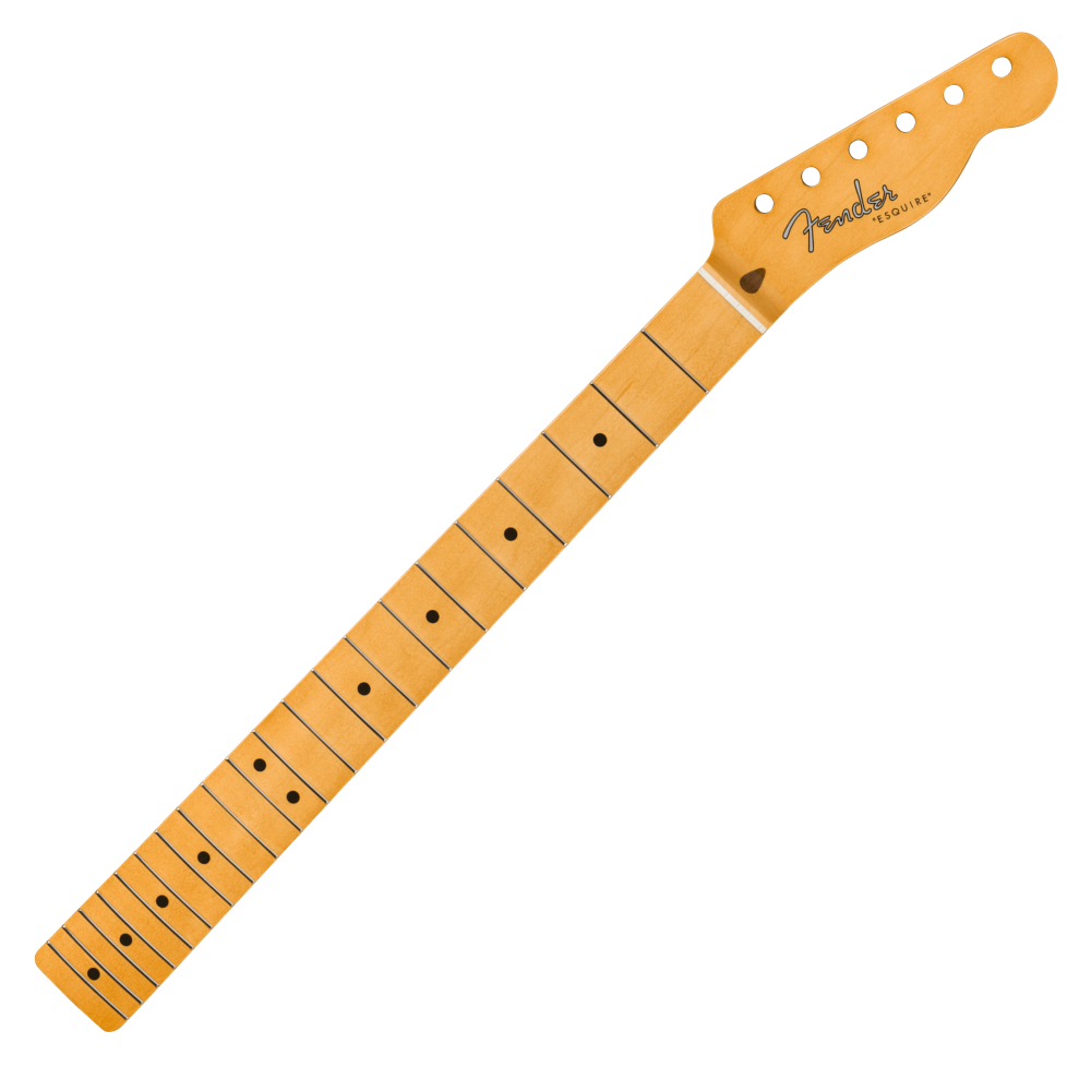 Fender 50’s Esquire Neck 21 Vintage Frets 7.25” U Shape Maple ギターネック