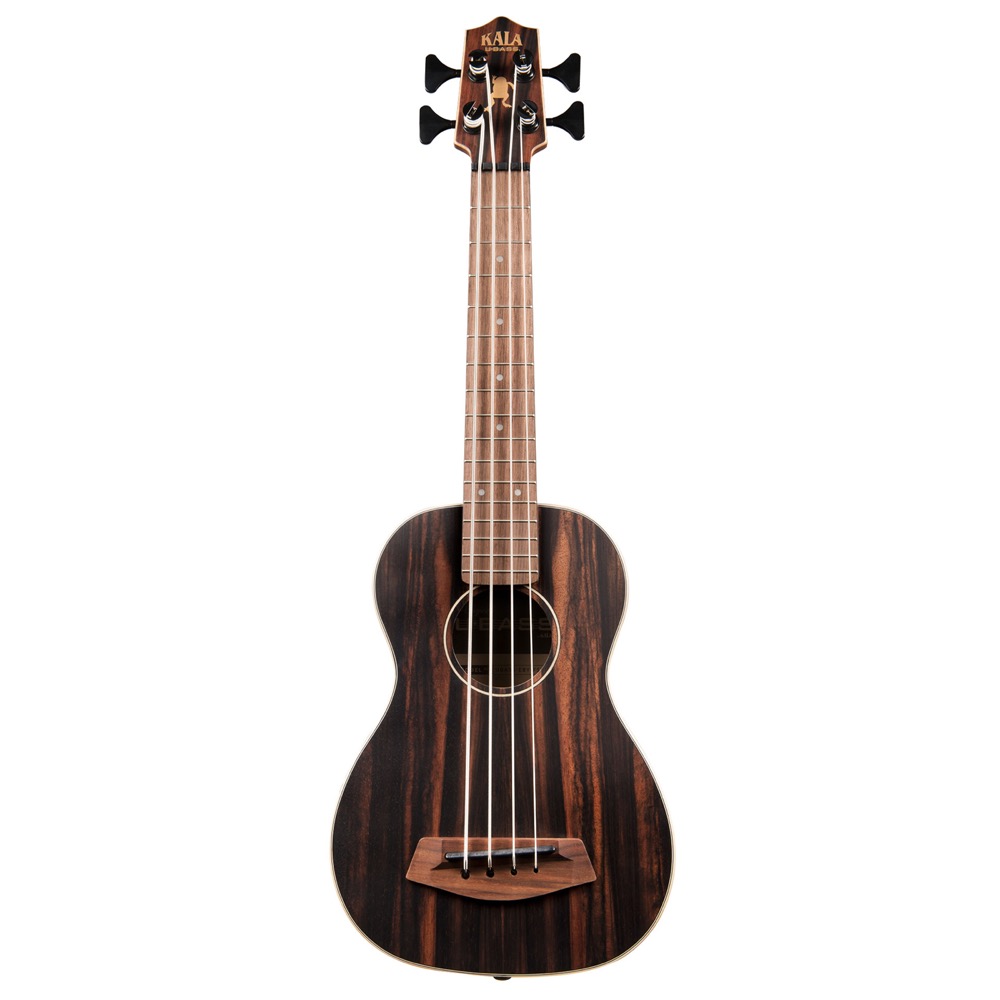 KALA UBASS-EBY-FS20_06 STRIPED EBONY WITH ROUND WOUNDS ウクレレベース