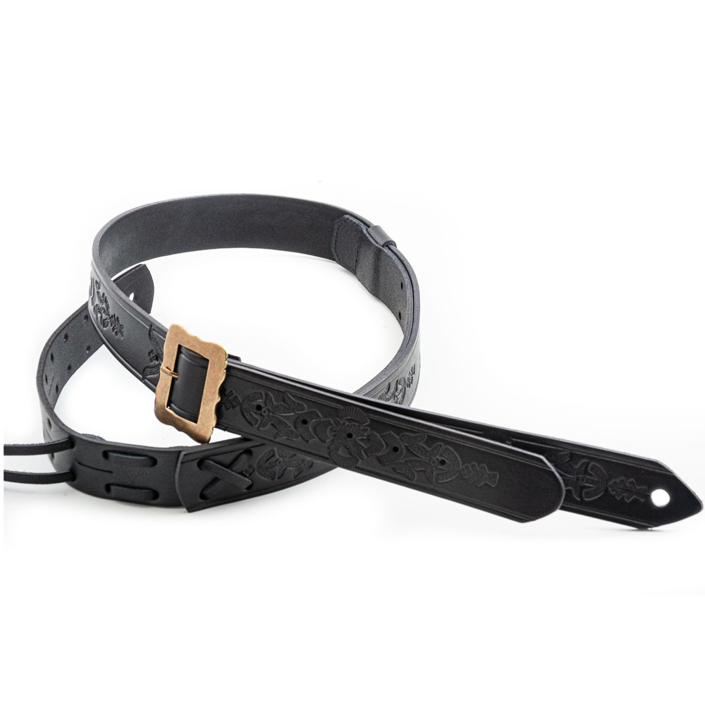 Righton! STRAPS LEGEND BM BOHEMIAN Black ギターストラップ 詳細画像3