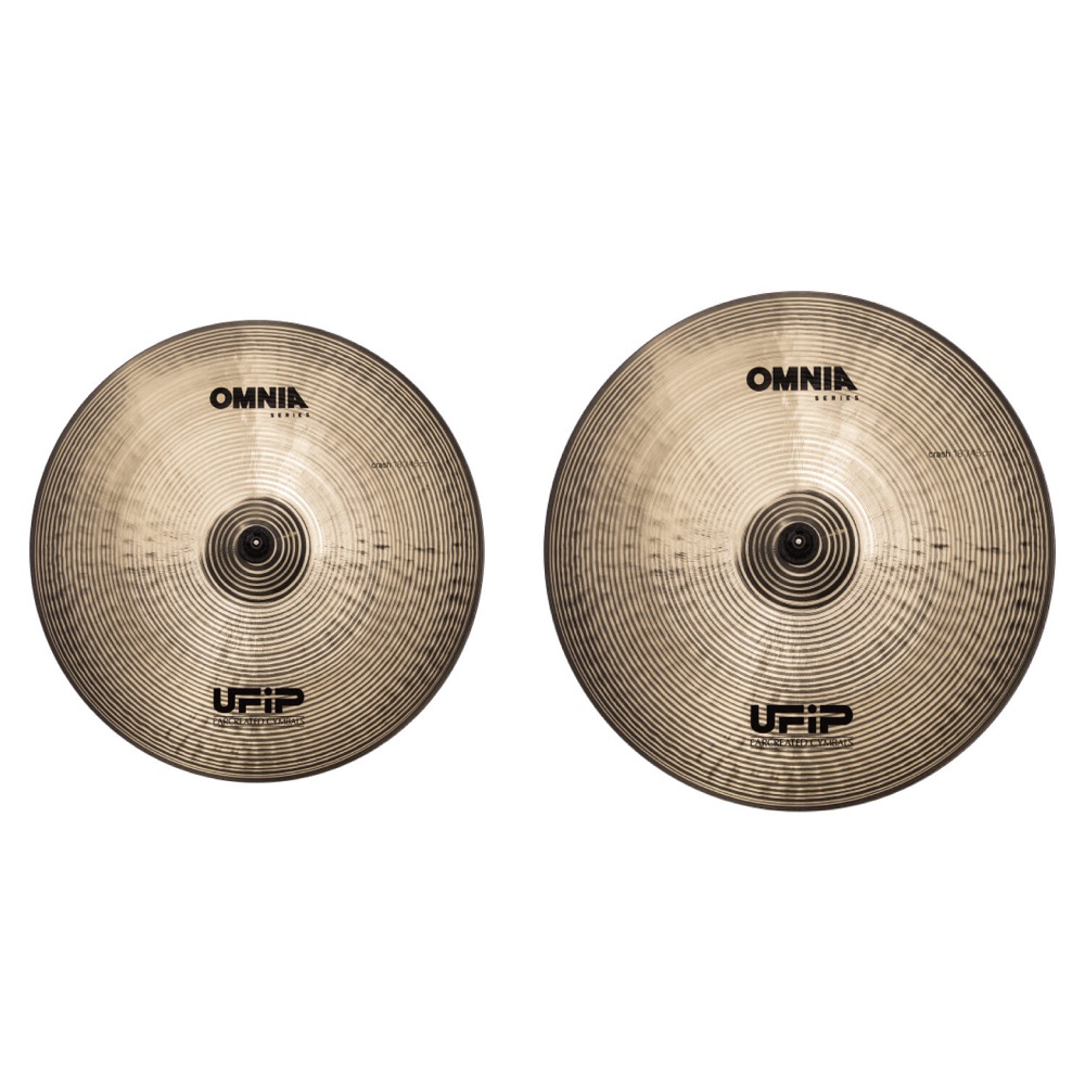 UFiP OMNIA ALBERTO SET 1 (18" CRASH + 20" CRASH) シンバルセット
