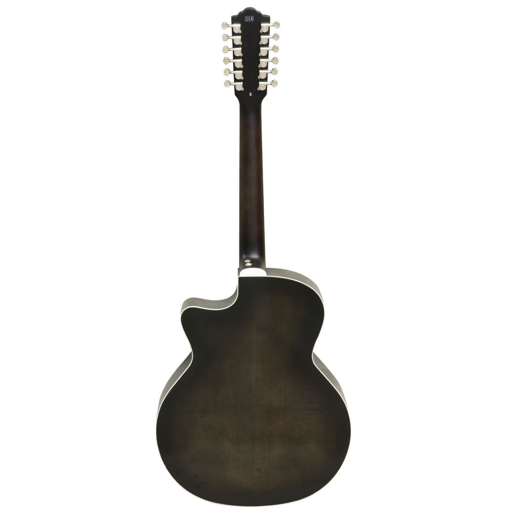GUILD F-2512CE Deluxe Maple TBB 12弦 エレクトリックアコースティックギター 背面画像