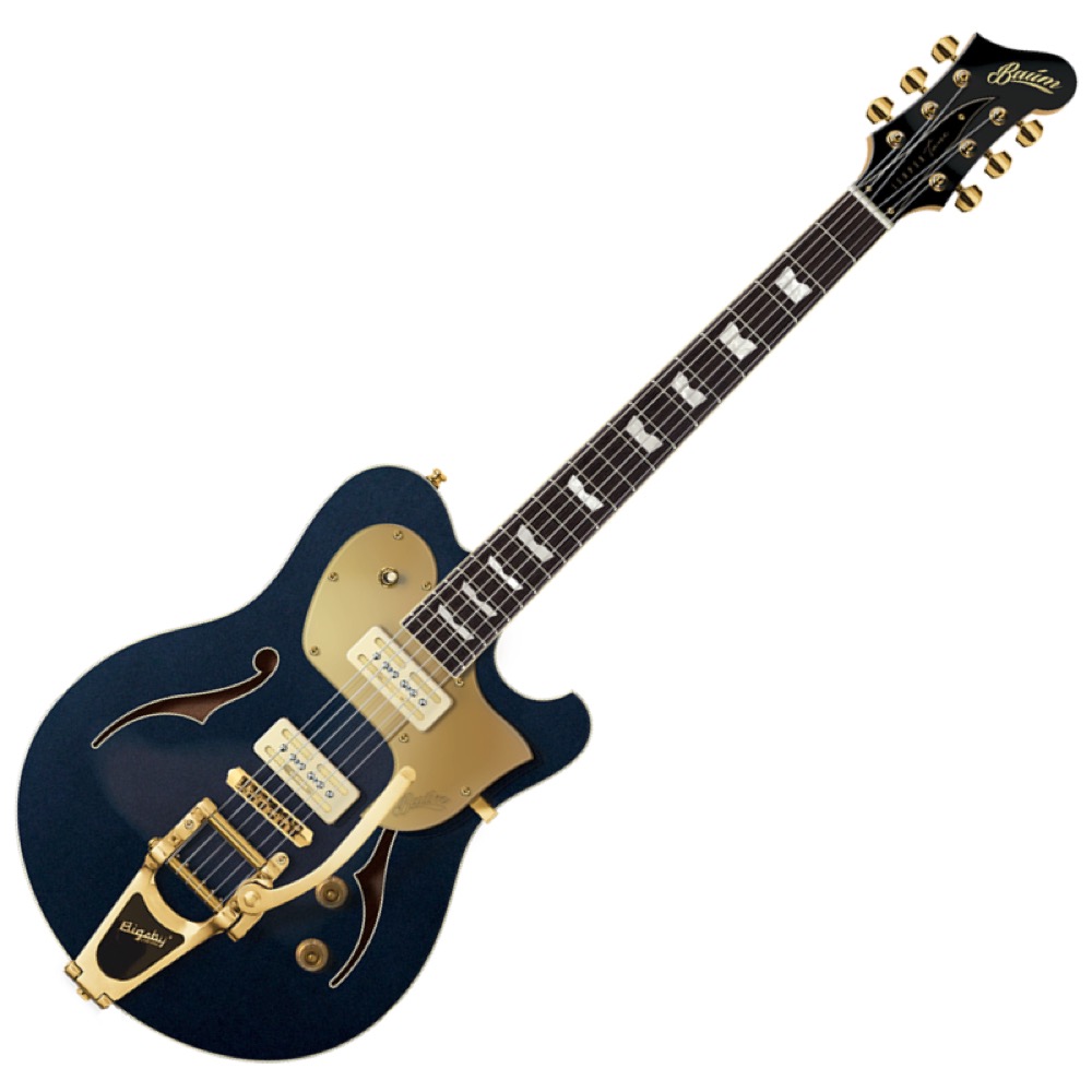 Baum Guitars Leaper Tone with Tremolo Deep Sea エレキギター