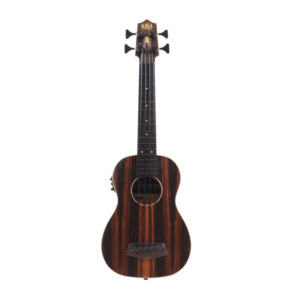 KALA UBASS-EBY-FL20_06 STRIPED EBONY フレットレス ウクレレベース