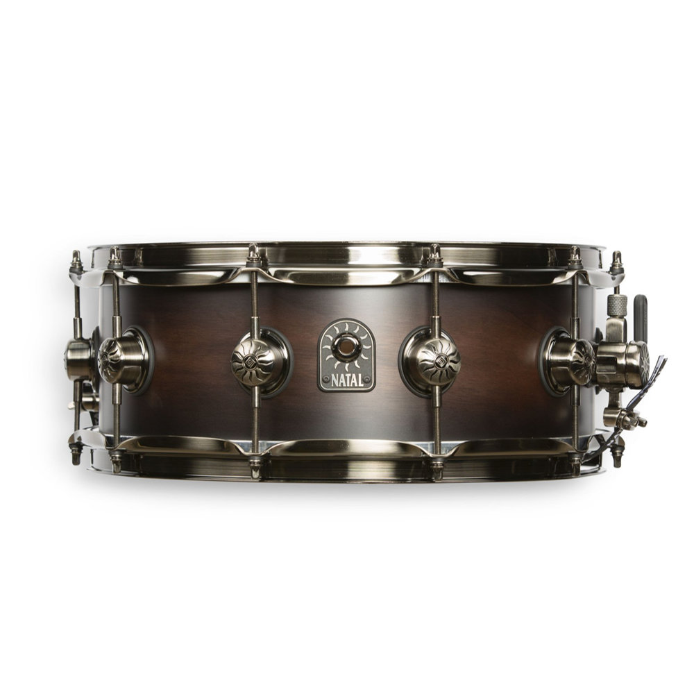 NATAL S-WN-S455-BNB Original Walnut Vintage Burst 14" x 5.5" スネアドラム