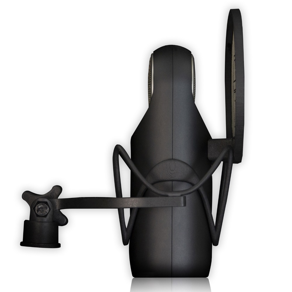 Aston Microphones ELEMENT BUNDLE Aston ELEMENT コンデンサーマイク エレメント 専用ポップフィルターをバンドルしたセット 側面画像