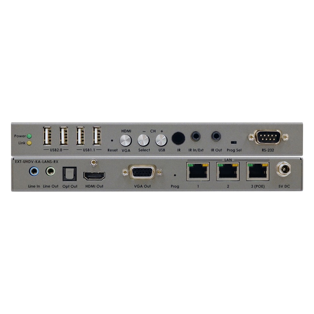 GEFEN EXT-UHDV-KA-LANS-RX 4K UHD対応OverIP延長機