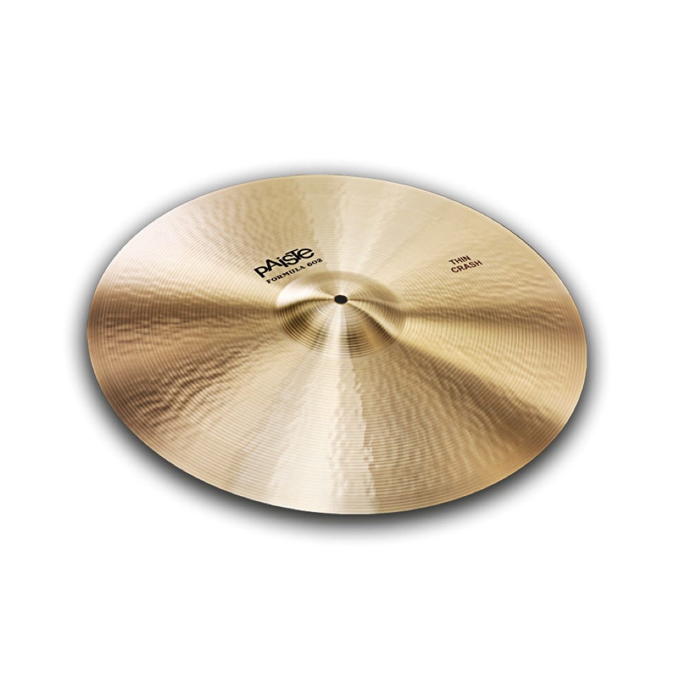 PAISTE Formula 602 Classic Thin Crash 20” クラッシュシンバル