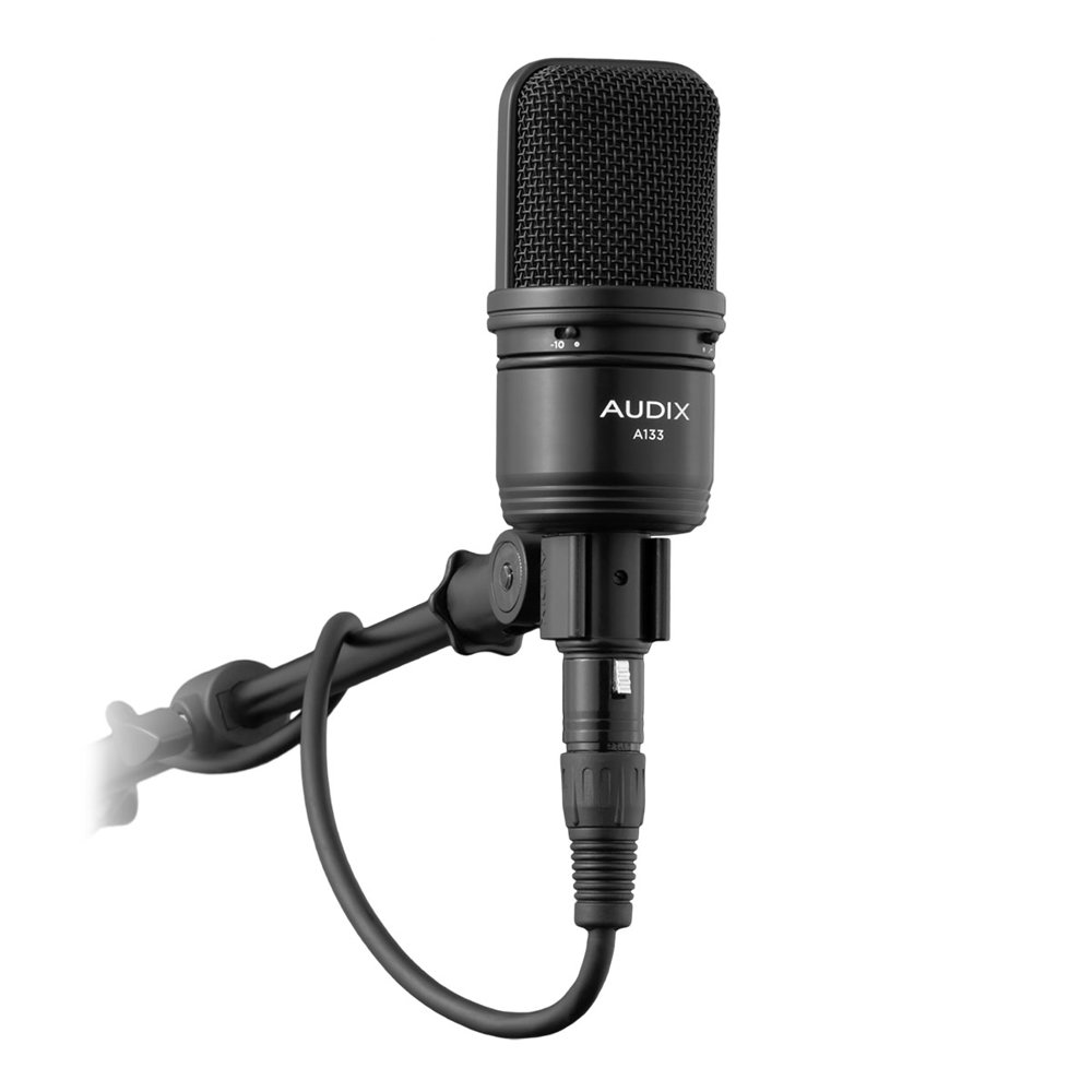 AUDIX A133 コンデンサーマイクロフォン A133設置イメージ画像