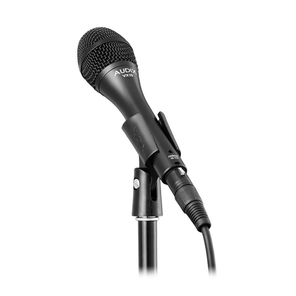 AUDIX VX10 ボーカル用コンデンサーマイク VX10設置イメージ画像