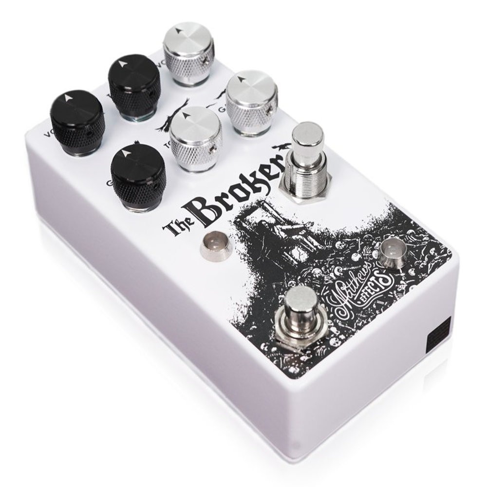 Matthews Effects BROKER デュアルオーバードライブ ギターエフェクター Matthews Effects BROKER 全体画像