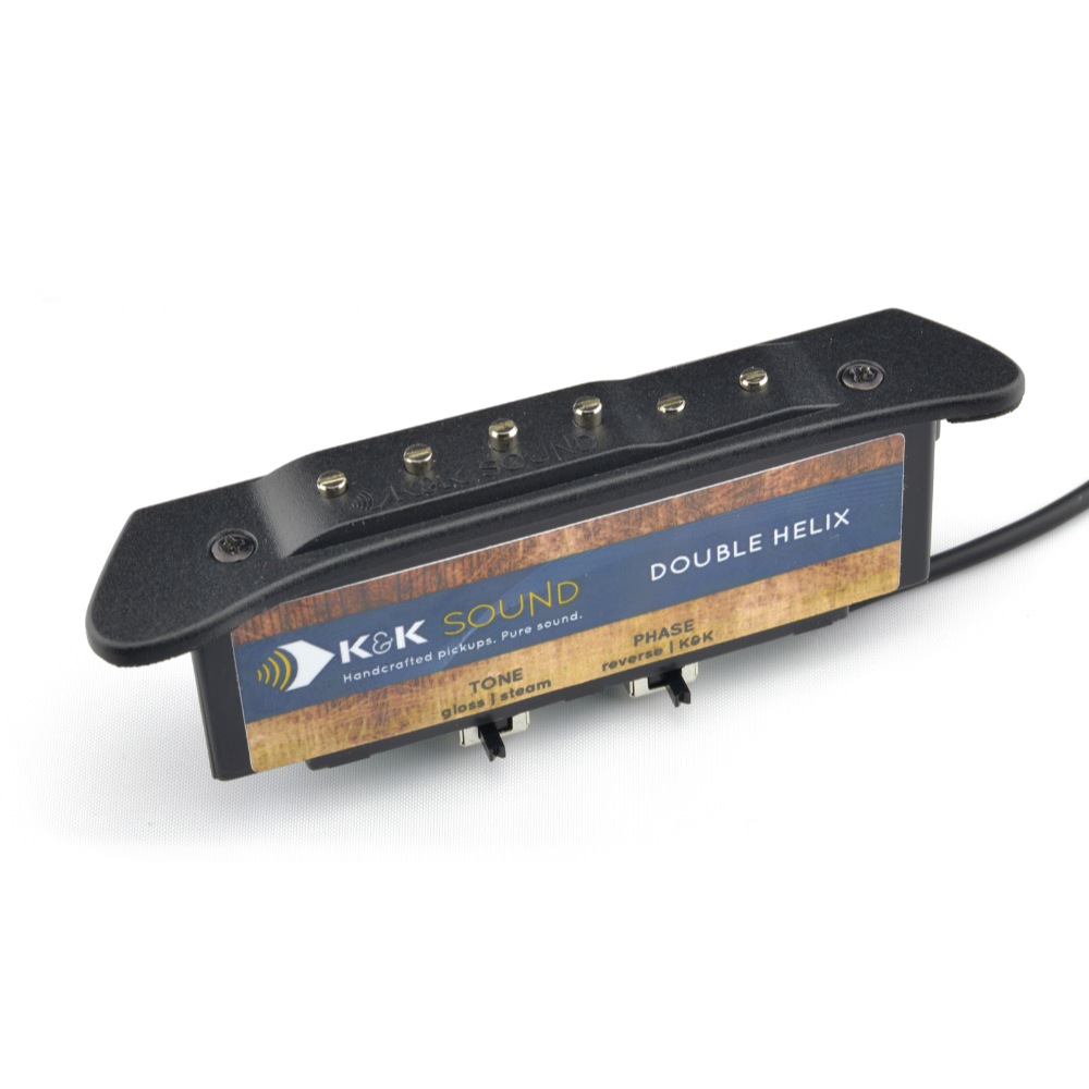 K&K Sound THE DOUBLE HELIX PureMini Set アコースティックギター用ピックアップ PureMiniセット マグねチックピックアップ画像