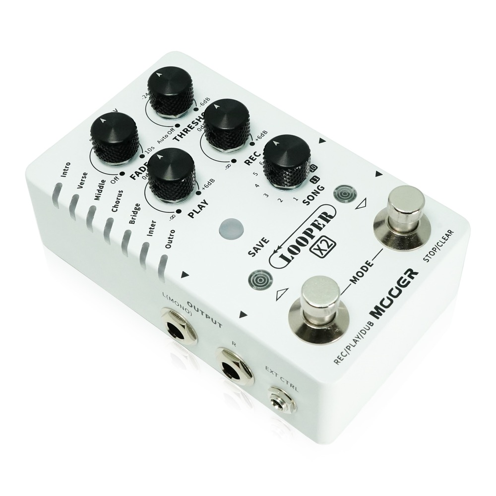 Mooer LOOPER X2 ルーパー エフェクター 詳細画像