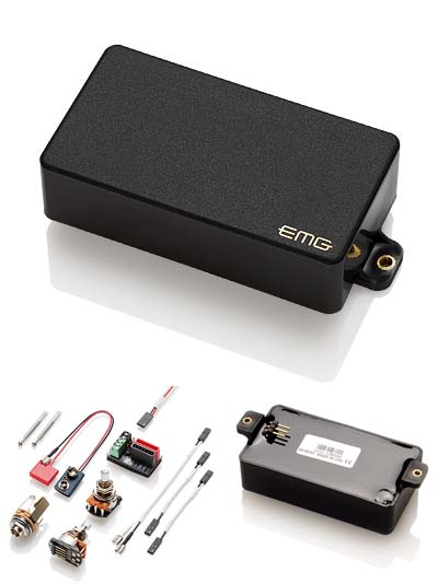 EMG 85 (EMG-85) BLACK エレキギター用 アクティブ ハムバッカー ピックアップ