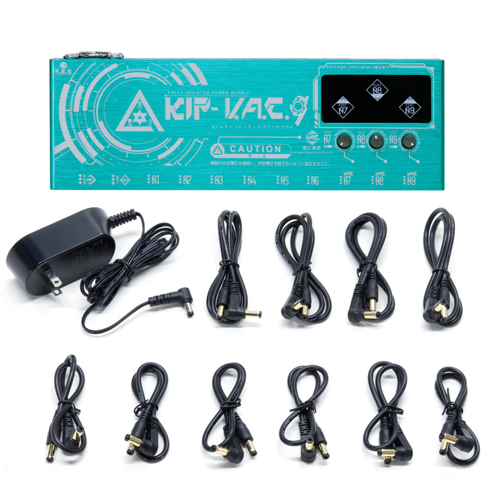 K.E.S KIP-V.A.C.9 パワーサプライ 本体、付属品画像