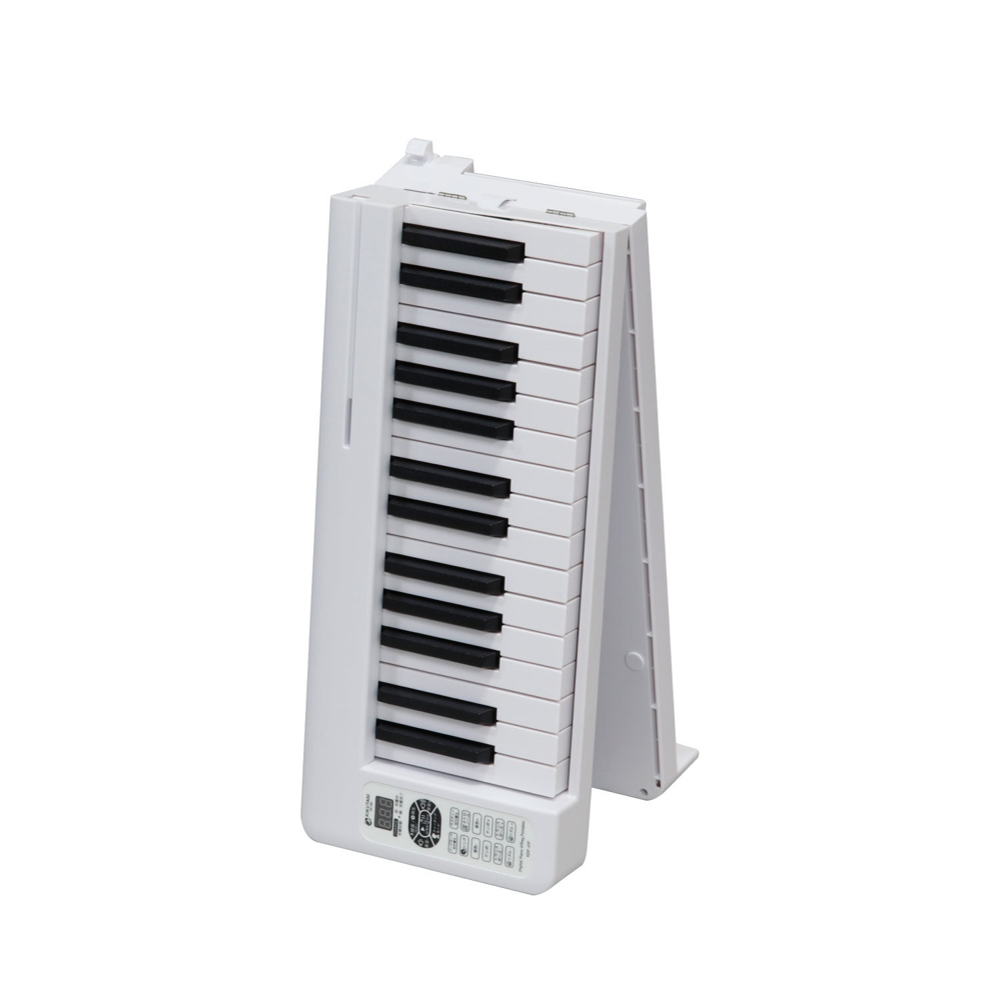 KIKUTANI KDP-61P WHT 折りたたみ式電子ピアノ コンパクトデジタルピアノ 詳細画像