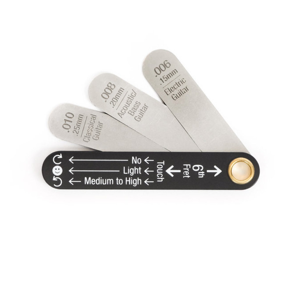 MUSIC NOMAD MN614 Truss Rod Gauge & String Action Gauge Combo Bundle 弦高測定ゲージ トラスロッドゲージセット トラスロッドゲージ画像