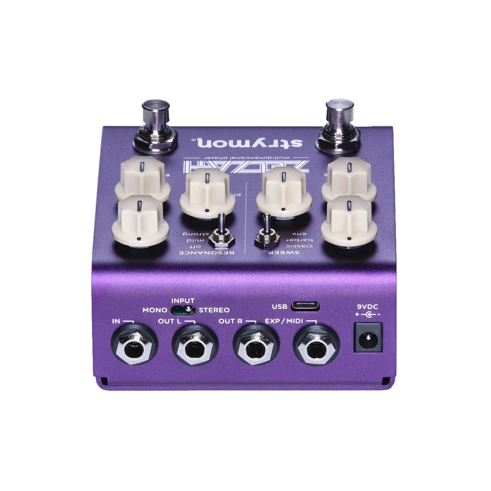 strymon ZELZAH フェイザー ギターエフェクター 詳細画像