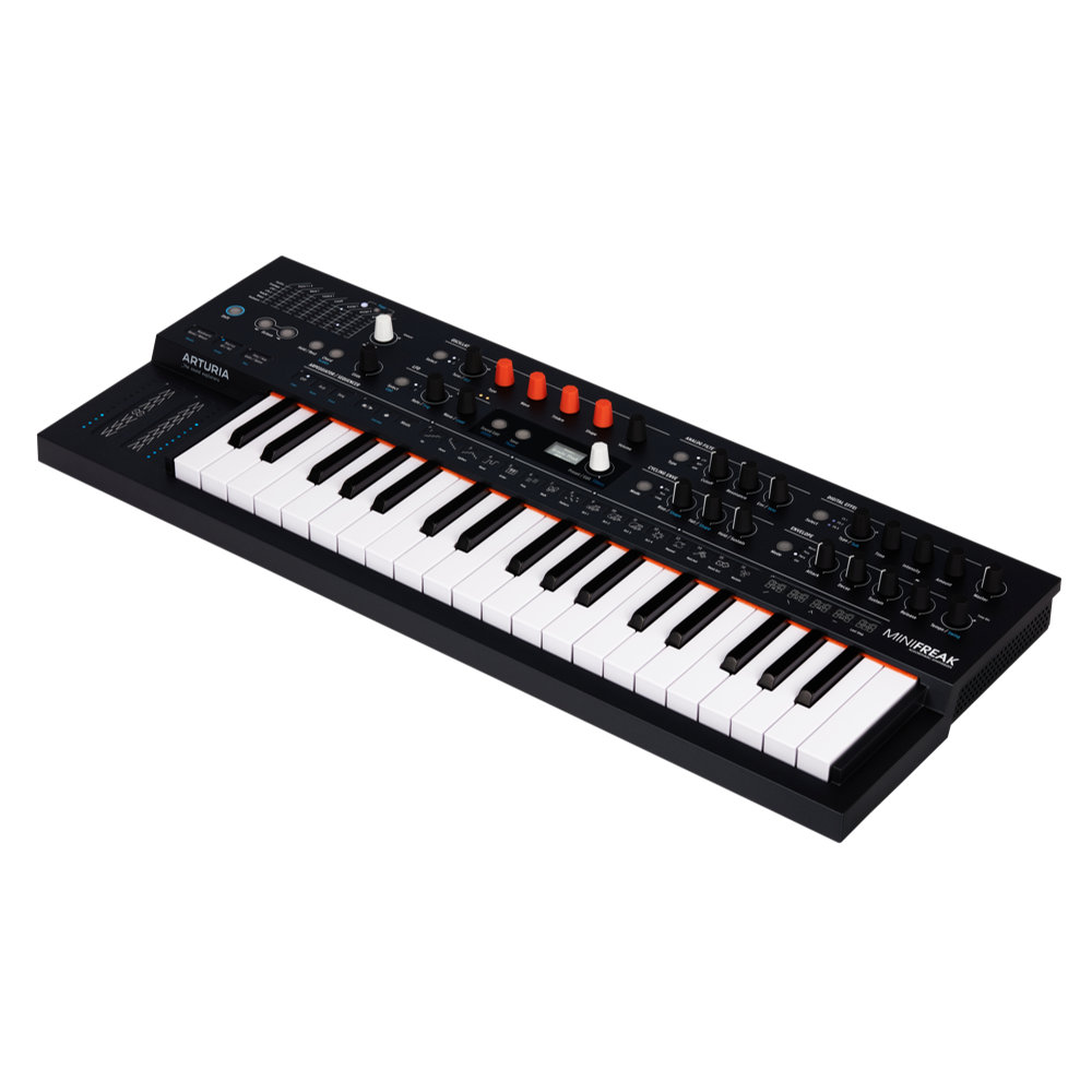 ARTURIA MINIFREAK シンセサイザー ミニフリーク 前面右側画像