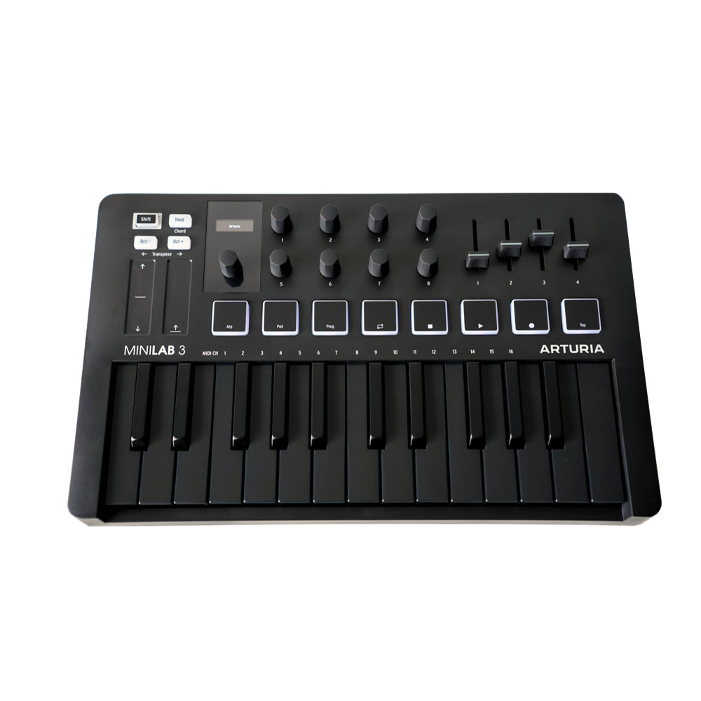 ARTURIA MiniLab 3 DB USB/MIDIキーボード パッド コントローラー 【Analog Lab Intro他バンドルソフト付き】
