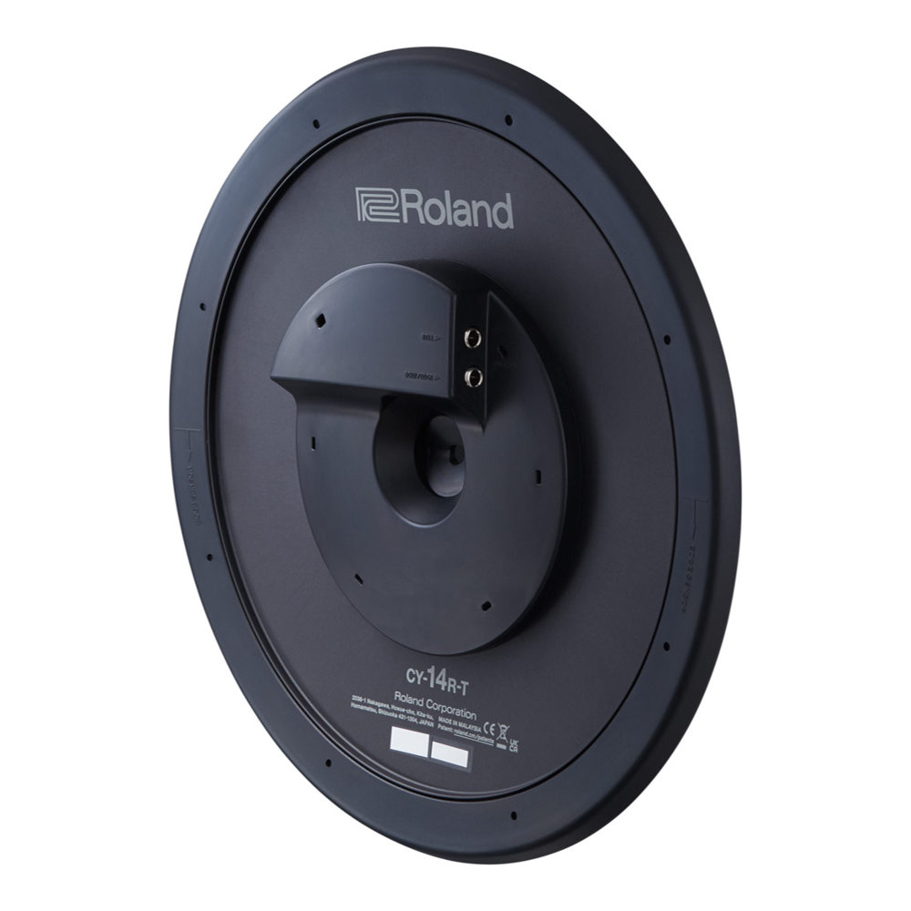ROLAND CY-14R-T V-CYMBAL RIDE ライド用シンバルパッド 薄型Vシンバル 裏面画像