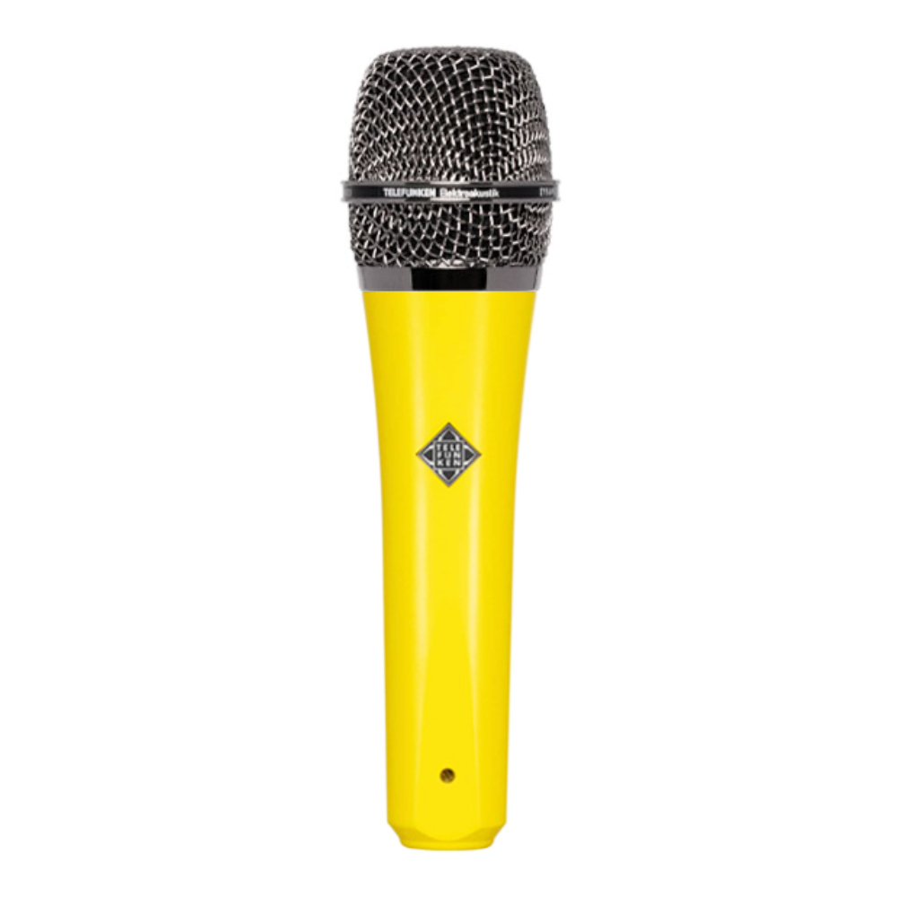 TELEFUNKEN M80 Custom Shop イエロー/ガンメタル ダイナミックマイク