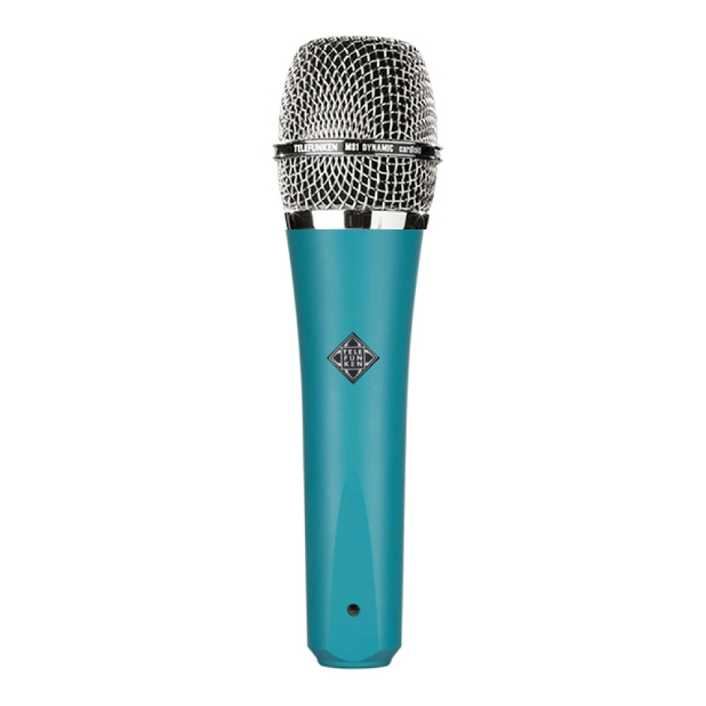 TELEFUNKEN M80 Custom Shop ターコイズ/クローム ダイナミックマイク
