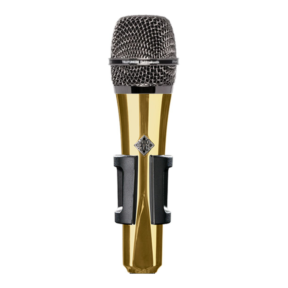 TELEFUNKEN M80 Custom Shop ゴールド/ガンメタル ダイナミックマイク