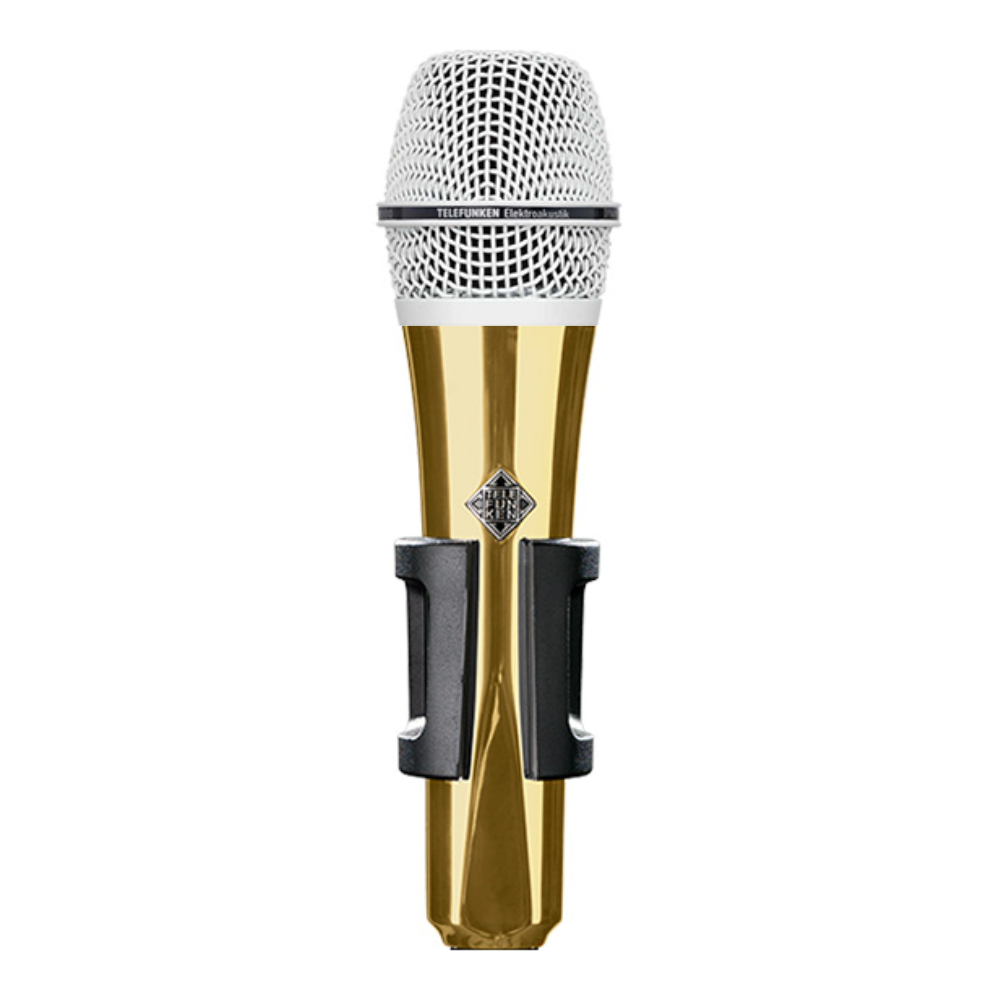 TELEFUNKEN M80 Custom Shop ゴールド/ホワイト ダイナミックマイク