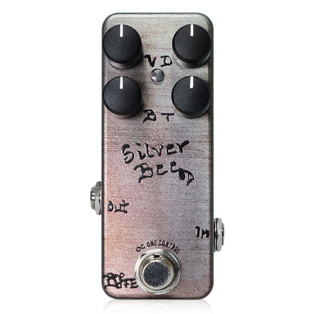 One Control Silver Bee OD 4K Mini オーバードライブ ギターエフェクター