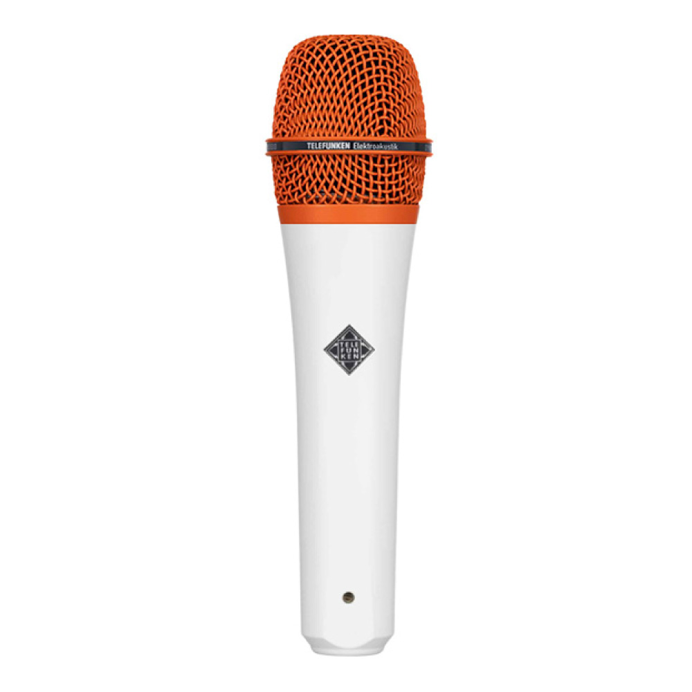 TELEFUNKEN M80 Custom Shop ホワイト/オレンジ ダイナミックマイク