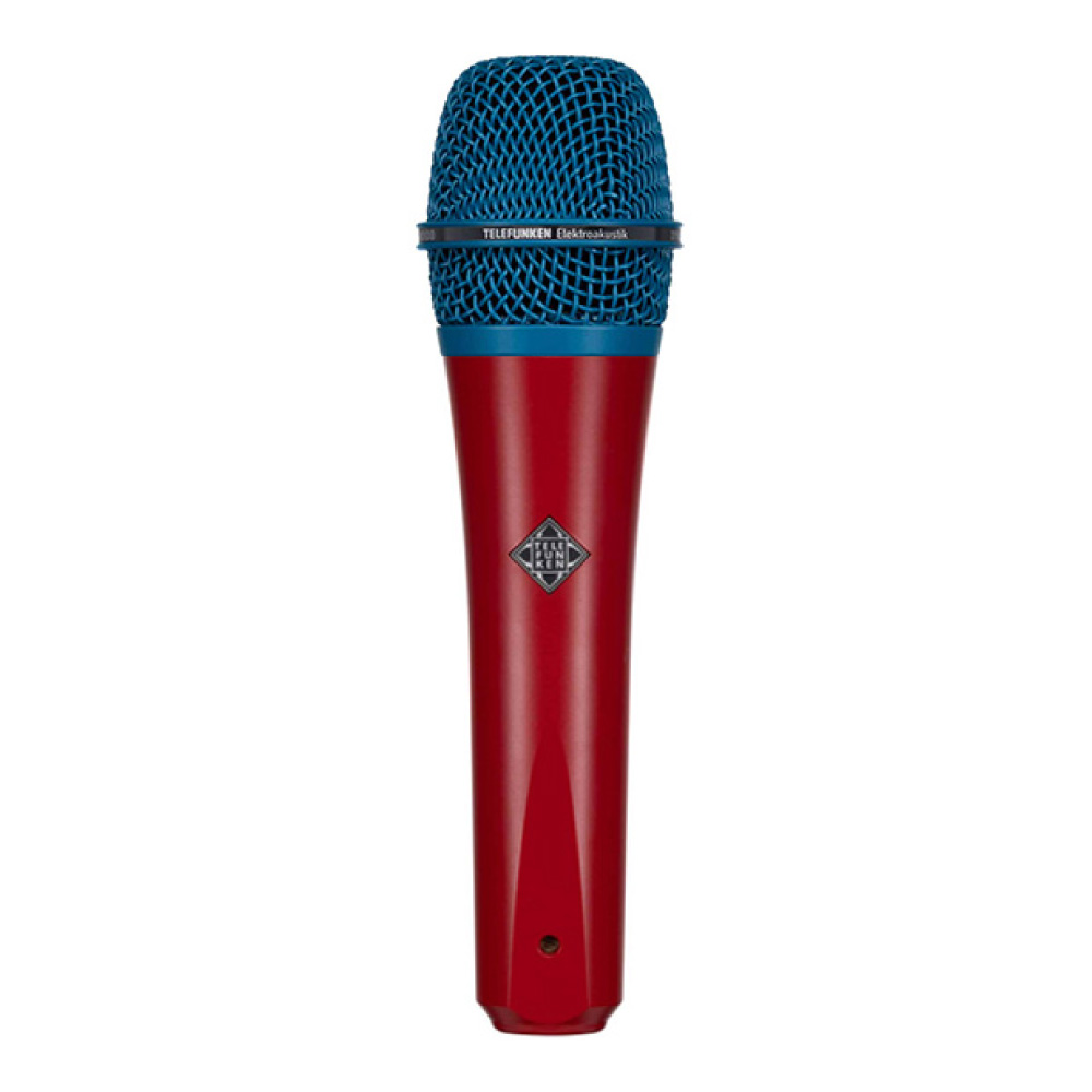 TELEFUNKEN M80 Custom Shop レッド/ブルー ダイナミックマイク