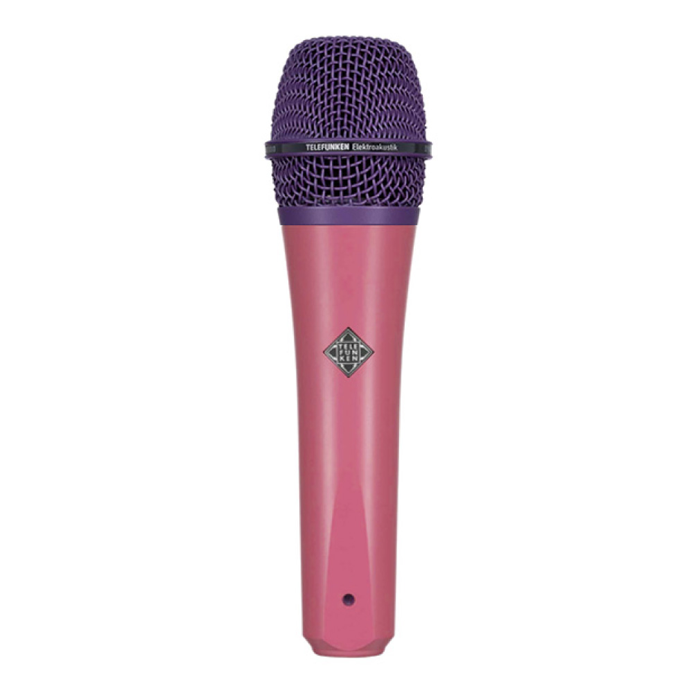 TELEFUNKEN M80 Custom Shop ピンク/パープル ダイナミックマイク