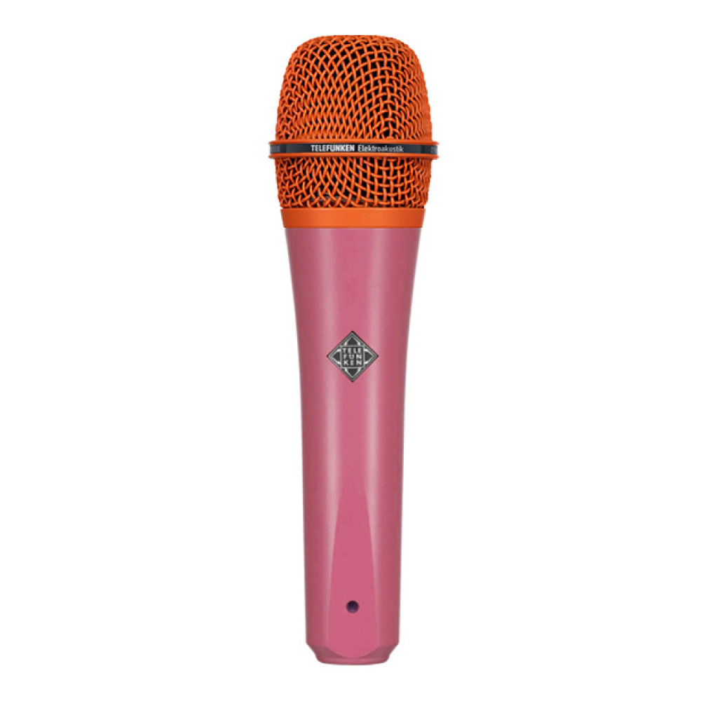 TELEFUNKEN M80 Custom Shop ピンク/オレンジ ダイナミックマイク