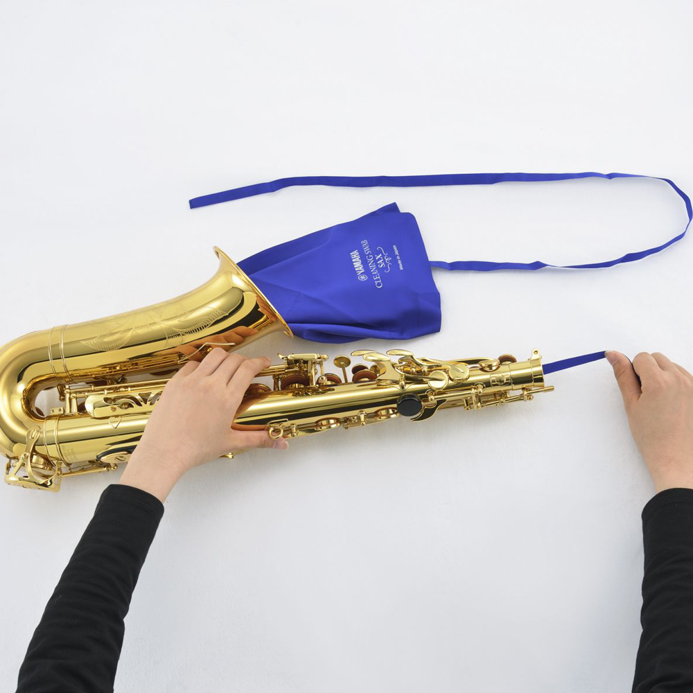 ヤマハ YAMAHA CLSSAX3 サックス用クリーニングスワブ 使用例画像