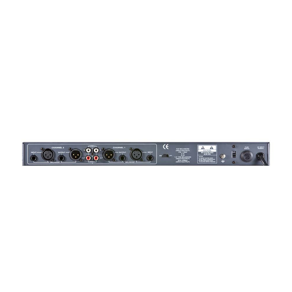 ART EQ341 デュアル・チャンネル 15バンド 2/3オクターブ・グラフィックEQ 背面画像