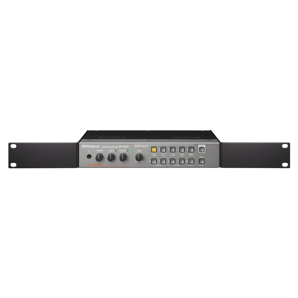 ROLAND VP-42H VIDEO PROCESSOR ビデオプロセッサー HDMI4入力/HDMI2出力 付属ラックマウント画像