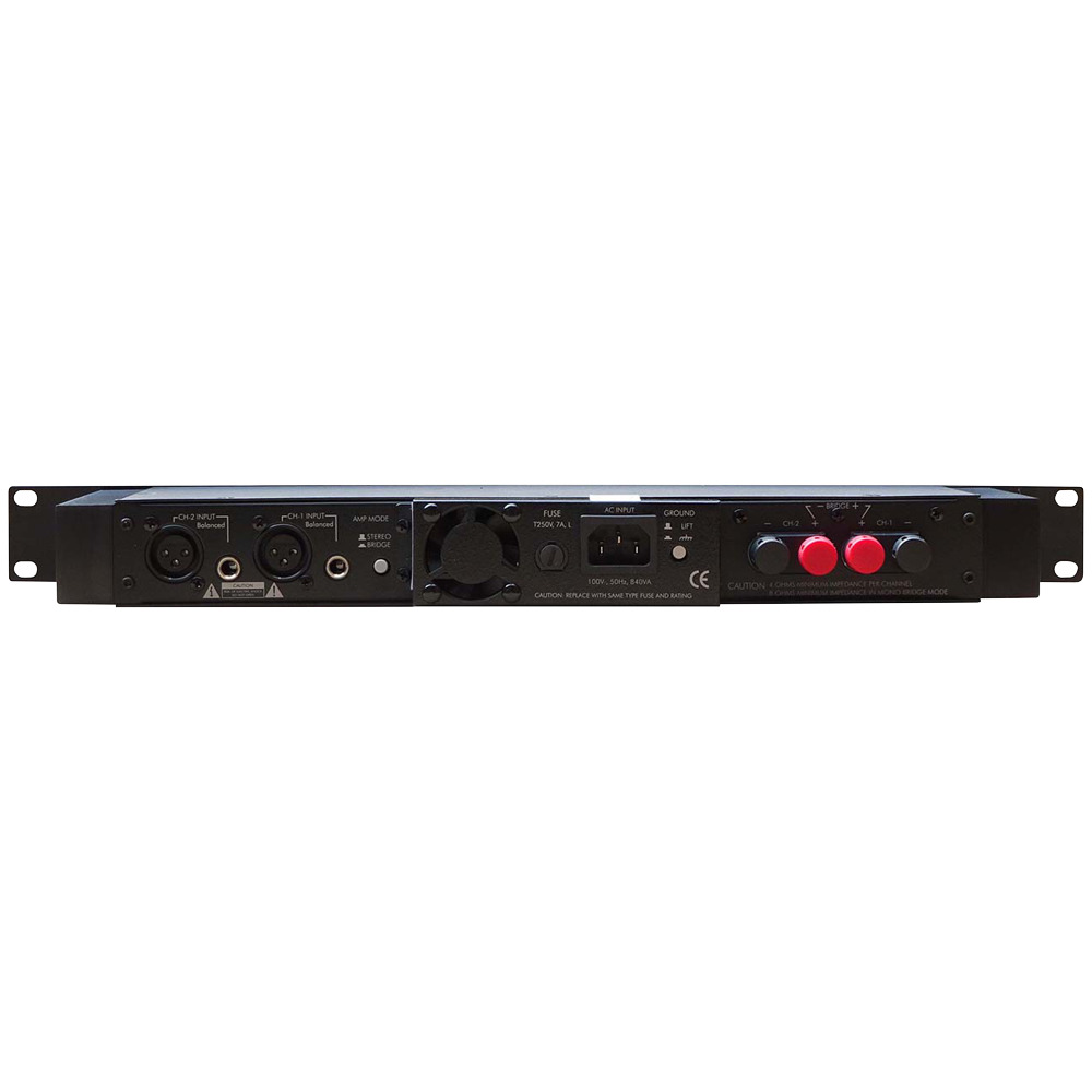ART SLA1 100Wパワーアンプ 1Uラックマウント 100Wパワーアンプ 1Uラックマウント 電源側 画像
