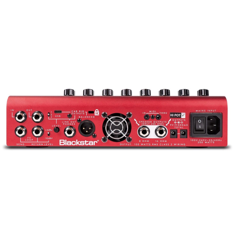 BLACKSTAR DEPT.10 AMPED 2 ペダル型100Wギターアンプヘッド エフェクター搭載 詳細画像
